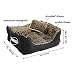 12684 Tierbett Gepard ca. 52x40x16cm mit Innenkissen + Schmusekissen + Pipi-Schutz-Unterlage