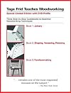 Tage Frid Teaches Woodworking: Shaping, Veneering, Finishing (Tage Frid Teaches Woodworking)