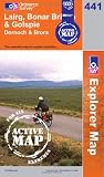 Lairg, Bonar Bridge and Golspie (OS Explorer Map Active)