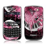 Disco Fly Music Piano Design Protective Decal Skin Sticker for Blackberry Curve 8900 Cell Phones