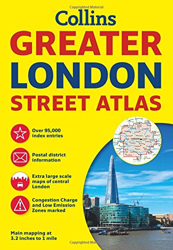 Collins Greater London Street Atlas: Comprehensive Edition