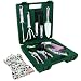 Pink Floral Garden Tool Set in Carry Box