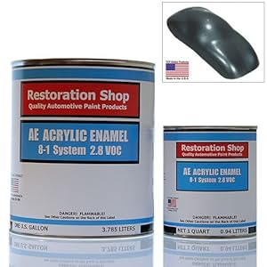 Slate Green Metallic ACRYLIC ENAMEL Car Auto Paint Kit Slate Green Metallic ACRYLIC ENAMEL Car Auto Paint Kit