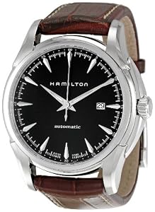 Hamilton Men's H32715531 Jazzmaster Viewmatic Black Dial Watch