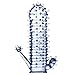 Constructan(TM) Silicone Condom Delay Extension Crystal Penis Sleeve Extender Enlarger Erection Impotence Aid