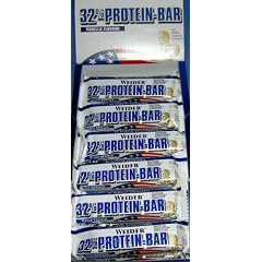 Weider 32% Protein Bar, 24 Eiweiss Riegel a 60g (Eiweissriegel), gemischt