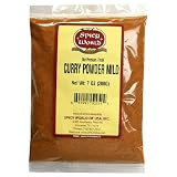 Spicy World Curry Powder Mild, 7-Ounce Bags (Pack of 6)