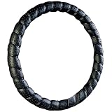 BLACK STEERING WHEEL COVER by Bell