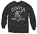 Costa Men's Baja Long Sleeve T-Shirt Black L