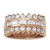 14K Rose Gold Diamond Right-Hand Ring