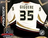 J.S. Giguere Anaheim Ducks Black Reebok Premier Jersey - NHL Replica Adult Jerseys