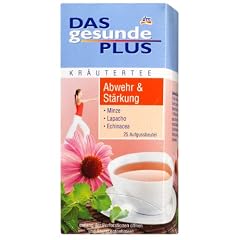 Das gesunde Plus Abwehr & St�rke-Tee, 25 Beutel, 4er Pack (4 x 50 g)