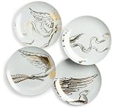 Rosanna Heavenly Dessert Plates, Set of 4