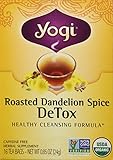 Yogi Organic Roasted Dandelion Spice Detox Tea, 16 Count