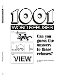 1001 Word Rebuses