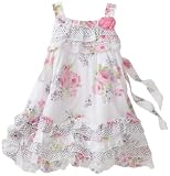 Biscotti Baby-Girls Infant Butterfly Garden Strappy Baby Dress