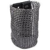 Streets Ahead 3.5 Gunmetal Metallic Mesh Cuff 