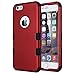 iPhone 6 Plus Case, iPhone 6S Plus Case, ULAK Heavy Duty Shockproof Case with Hybrid 3in1 Cover Soft silicone + Hard PC for Apple iPhone 6/9s plus (5.5