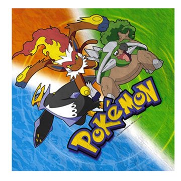 Pokemon Lunch Napkins 16ct