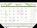 House of Doolittle 2016 Monthly Desk Pad Calendar, Earthscapes Whimsical Floral, 22
