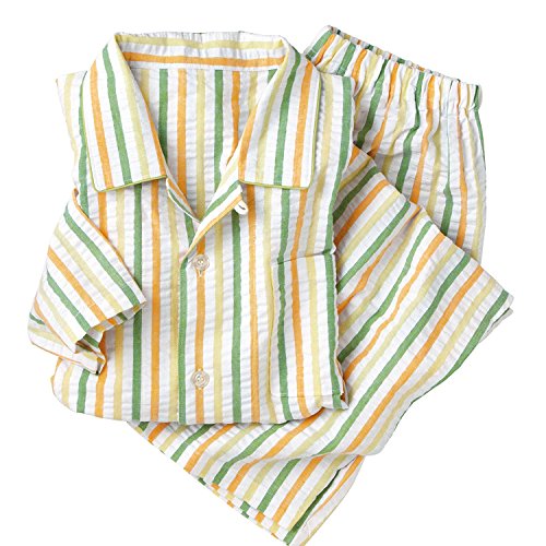 (セシール)cecile 綿100%シャツパジャマ(男女兼用)