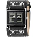 Fossil Men's Black Leather Watch #BG2173