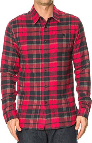 Billabong Boys' (2-7) Rosecrans Flannel Shirt Red 6L