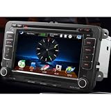 Rupse(TM) For VW Volkswagen MAGOTAN SAGITAR CADDY TOURAN TIGUAN SKODA SUPERB NEW BORA 7 HD CAR DVD Player SAT NAV GPS Navigation Bluetooth DVB-T MEPG4 TV Radio RDS With Canbus