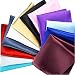 Colorful Solid Colored Mens Poly Silky Pocket Square Suits Hankies Pack