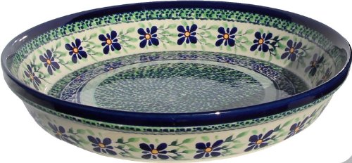 Polish Pottery Dish Pie Plate 10