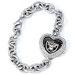 Oakland Raiders Gametime Heart Bracelet/Watch
