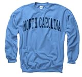 North Carolina Tar Heels Light Blue Arch Crewneck Sweatshirt