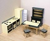 Melissa & Doug Deluxe Doll-House Kitchen Furniture