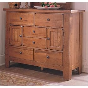 Broyhill 4397-31S Attic Heirlooms Bureau Finish: Natural Oak Stain