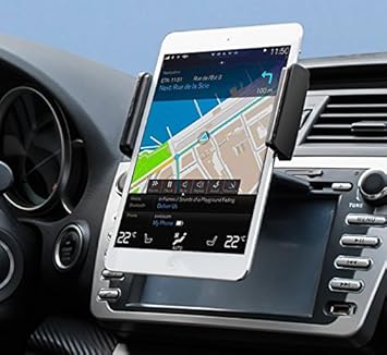 【クリックで詳細表示】Finon(フィノン)【CDスロット取付型 車載ホルダー】最強落下防止機能 超強力アーム式【 7-8 inch インチ】対応 ホルダー： パソコン・周辺機器
