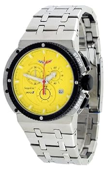 Corvete #CR-275 Men's ZR1 Collection Stainless Steel Swiss Chronograph Watch