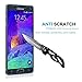 [2 Pack] Samsung Galaxy Note 4 Screen Protector, Nearpow [Tempered Glass] Screen Protector with [9H Hardness] [Crystal Clear] [Easy Bubble-Free Installation] [Scratch Resist]