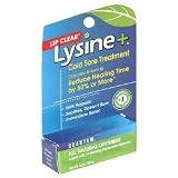 Quantum Lip Clear Lysine + Cold Sore Treatment Ointment, .25-Ounce Tubes (Pack of 4)