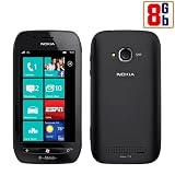 Nokia Lumia 710 5MP Camera, 3G, 8GB Memory, 1.4 GHz Processor, 7.5 Mango, Wi-Fi, Micro SIM, Factory Unlocked World Mobile Smartphone - Unlocked Phone - No Warranty - Black