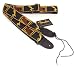 Fender Gurt Monogram Straps black/yellow/red