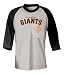 Giants T-Shirt - San Francisco Giants Breakthrough Play 3/4 Sleeve Baseball Tee