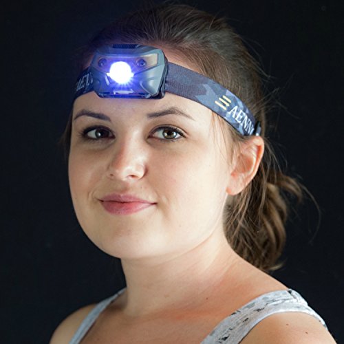 USB Rechargeable LED Headlamp Flashlight Super Bright, Waterproof