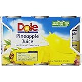 Dole Pineapple Juice, 6-Ounce Cans (Pack of 48)