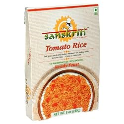 Sanskriti Tomato Rice, 8-Ounce Packages (Pack of 10)