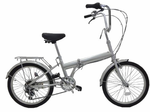 激安ブランド折りたたみ自転車「Ｌｕｐinus」ルピナス　シマノ６段変速　206S-S