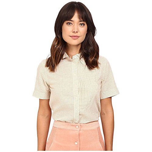 レイチェルアントノフ トップス シャツ Dazzle Tuxedo Top Cream [並行輸入品]