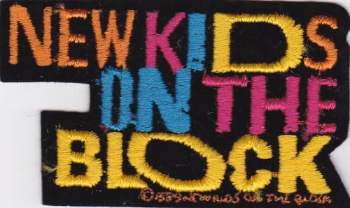 New Kids On The Block Music Patch - NKOTB - 1989 Patch 2"x3"