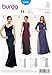 Burda Ladies Sewing Pattern 6866 Floor Length Evening Dresses