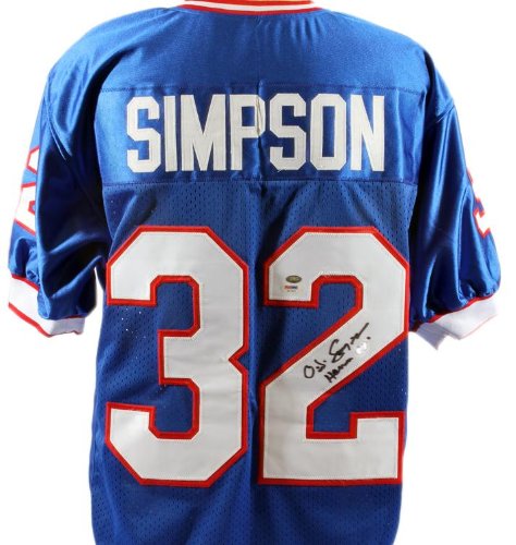 O.J. Simpson Autographed Buffalo Bills Jersey - PSA/DNA - Autographed NFL Jerseys
