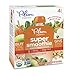 Plum Organics Super Smoothie, Apple, Carrot, & Spinach with Beans & Oats, 4 Ounce (Pack of 24)